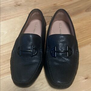 Cole Haan Black Leather Women’s Loafers.  Like Brand New